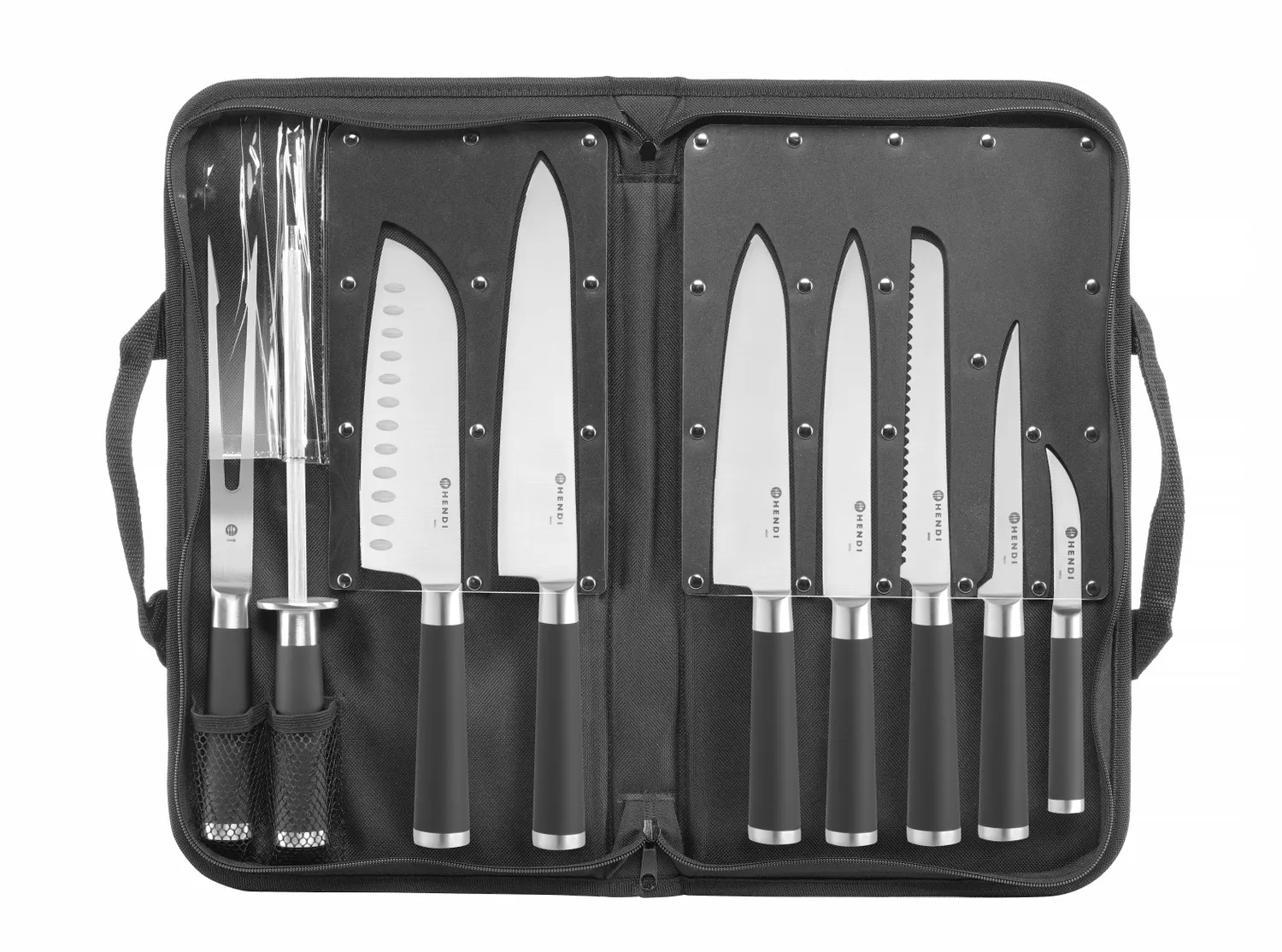 HENDI MESSERTASCHE 9 TEILIG